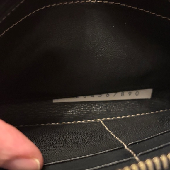 Gucci sherryline Black Leather Zip Wallet - Picture 14 of 17